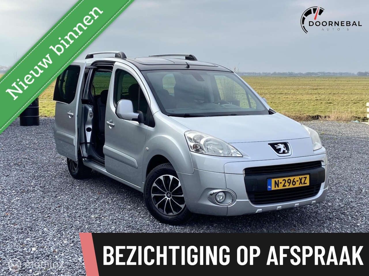 Peugeot Partner Tepee - 1.6 VTi Access / GLAZEN DAK / AIRCO ! - AutoWereld.nl