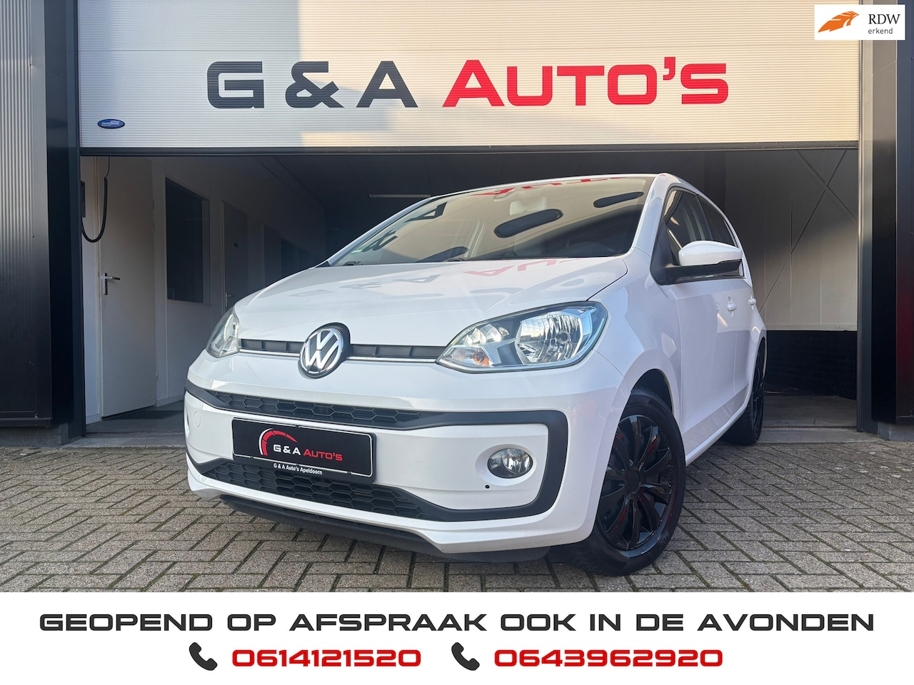 Volkswagen Up! - 1.0 BMT / Airco / Stoelverw / LED / NW APK / 5DRS / - AutoWereld.nl