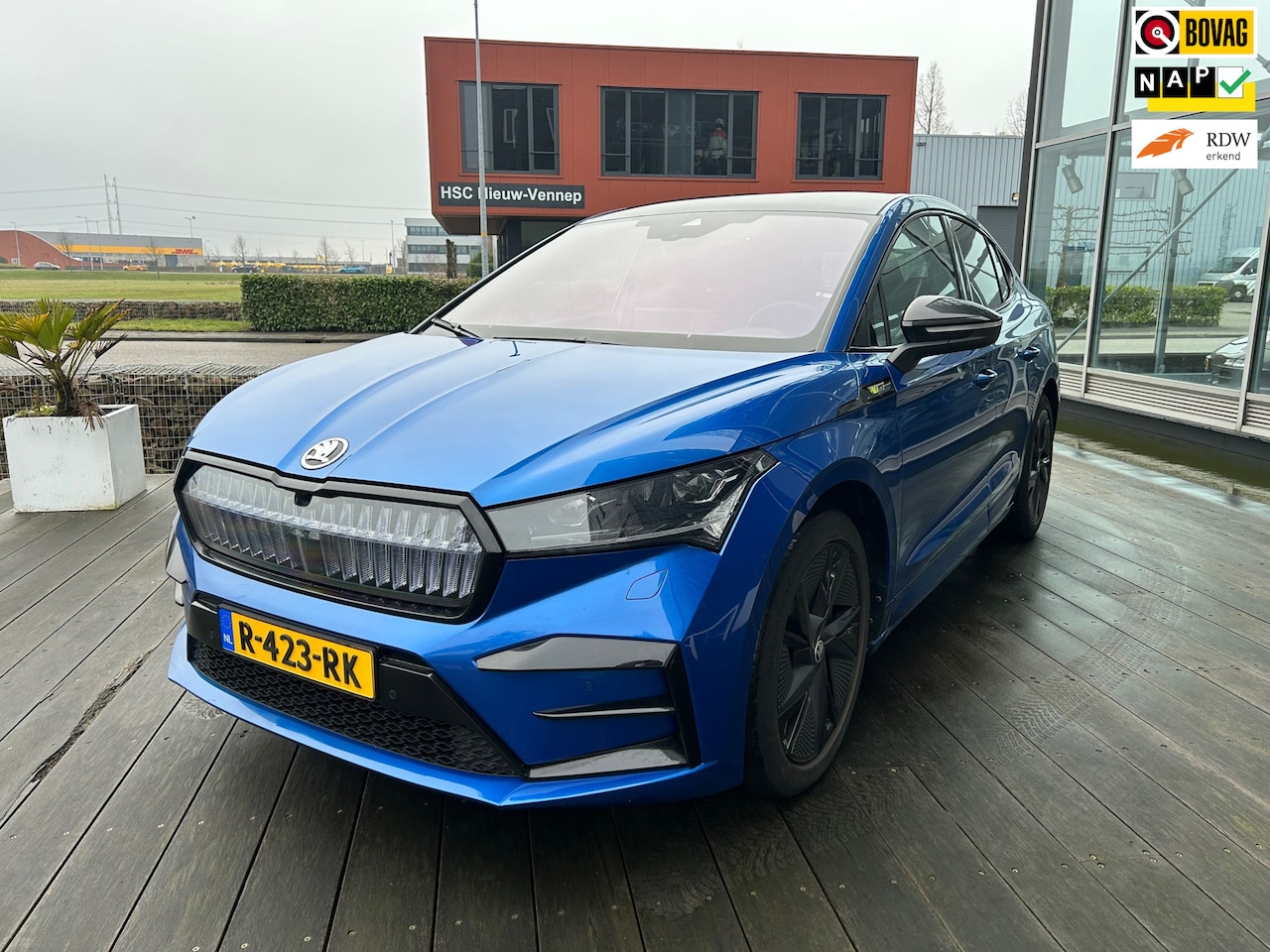 Skoda Enyaq Coupé iV - 80 RS panoramadak, RS stoelen - AutoWereld.nl