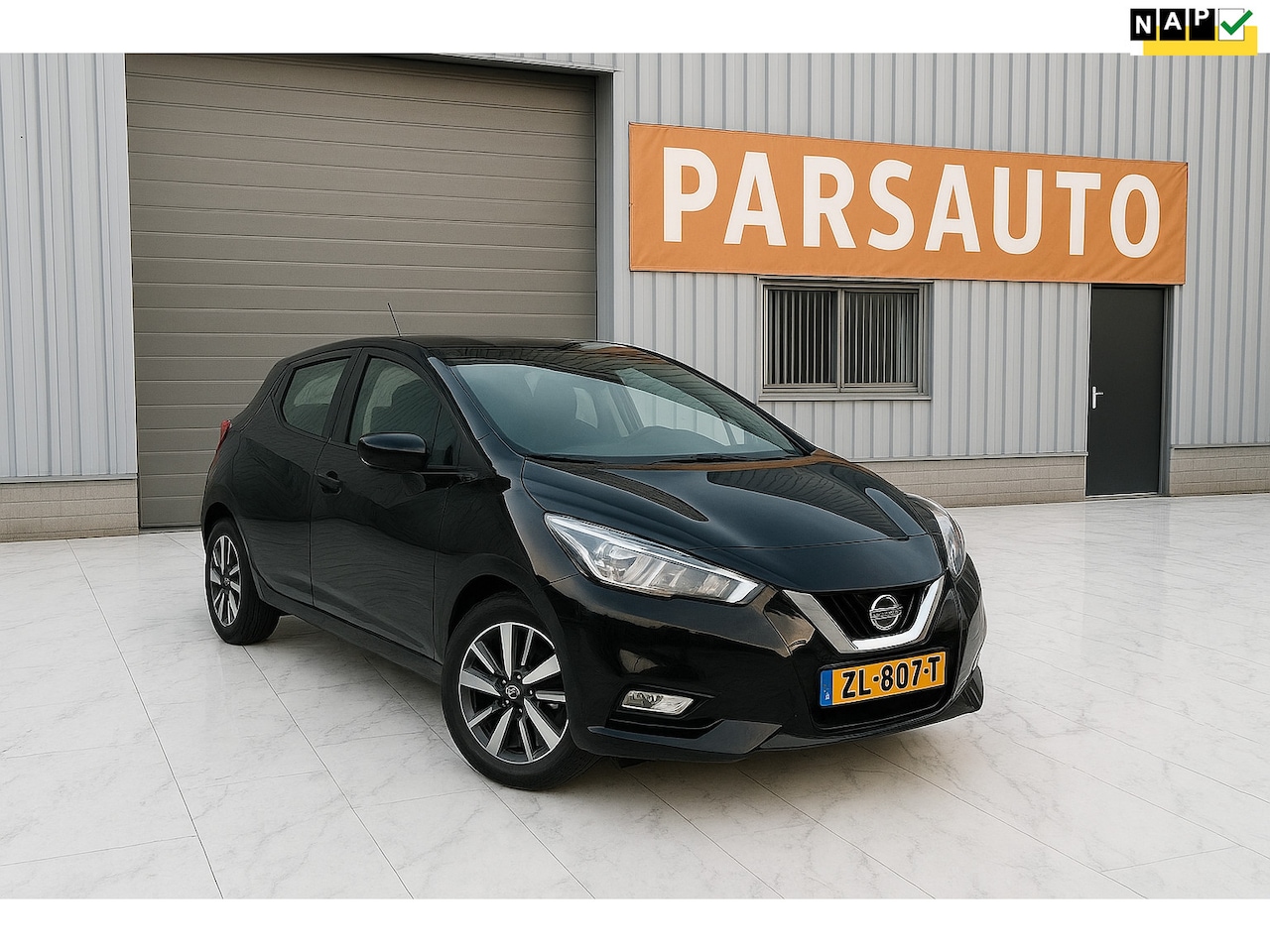 Nissan Micra - 1.0L Acenta Airco/carplay/Navi PDC - AutoWereld.nl