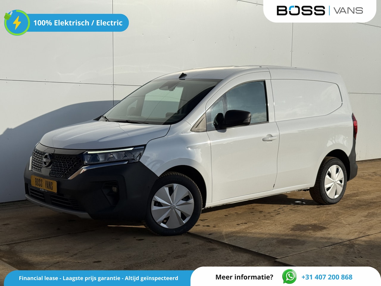 Nissan Townstar - EV 45 kWh N-Connecta Led Apple Carplay Climate Control Parkeersensoren Camera Nissan Towns - AutoWereld.nl