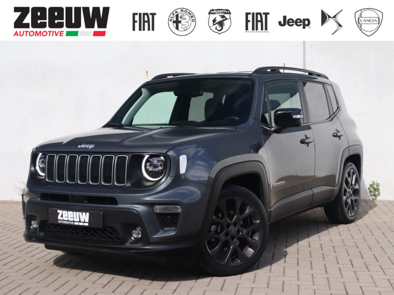 Jeep Renegade - 1.5T e-Hybrid S | Leder | Navi | Carplay | LED | 19" - AutoWereld.nl