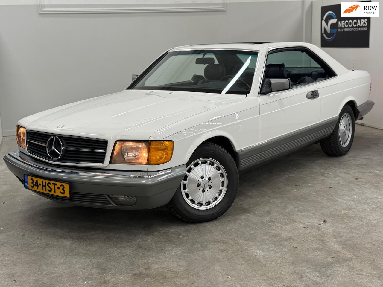 Mercedes-Benz S-klasse Coupé - 500 SEC / SUPER NETJES / ORGINELE VERGROOMDE VELGEN - AutoWereld.nl