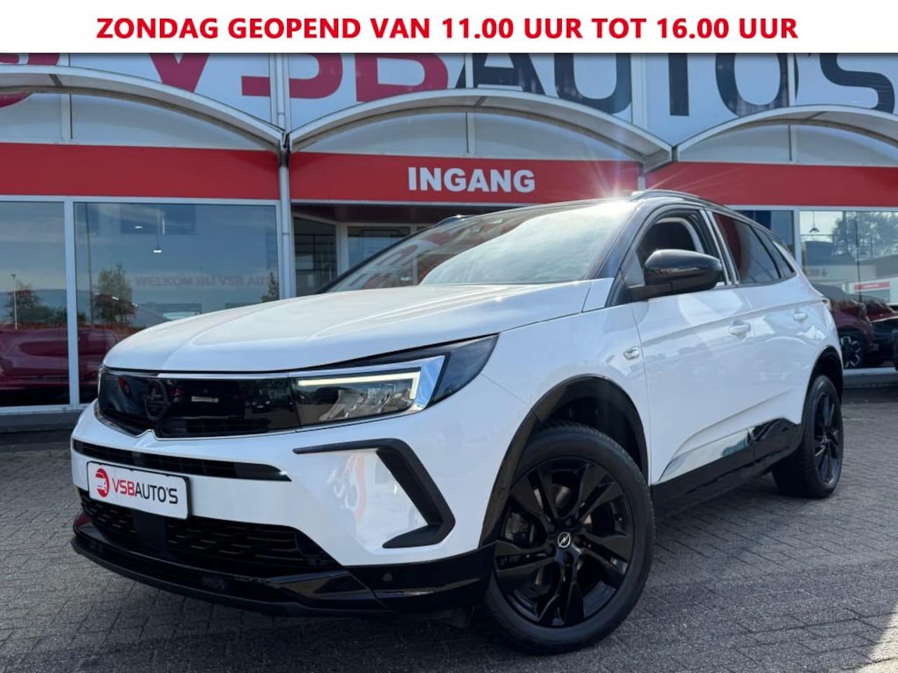Opel Grandland - 1.2 TURBO AUT. GS-LINE FACELIFT LED NAVI CAMERA CARPLAY AIRCO LMV PDC - AutoWereld.nl
