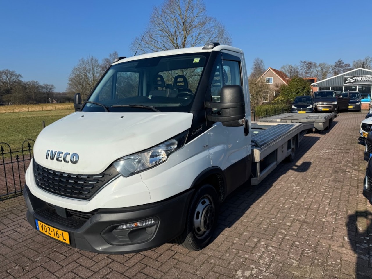Iveco Daily - 40c16Automaat*TIJHOF*Oprijwagen met Aanhanger Tijhof - AutoWereld.nl