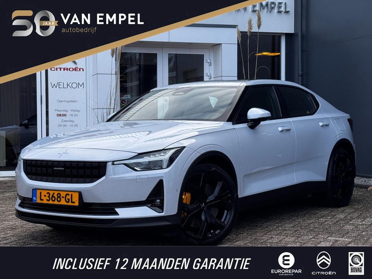 Polestar 2 - Long Range Dual Motor Launch Edition 78kWh | 93% SOH | Performance Pack | Pano | Memory | - AutoWereld.nl