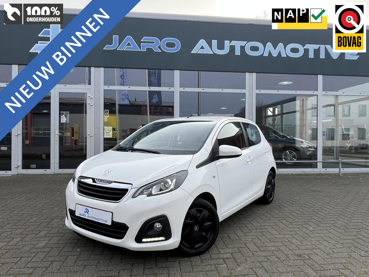 Peugeot 108 - 1.0 e-VTi Active | Airco | Elektrische ramen voor | NAP | Keurige auto! - AutoWereld.nl
