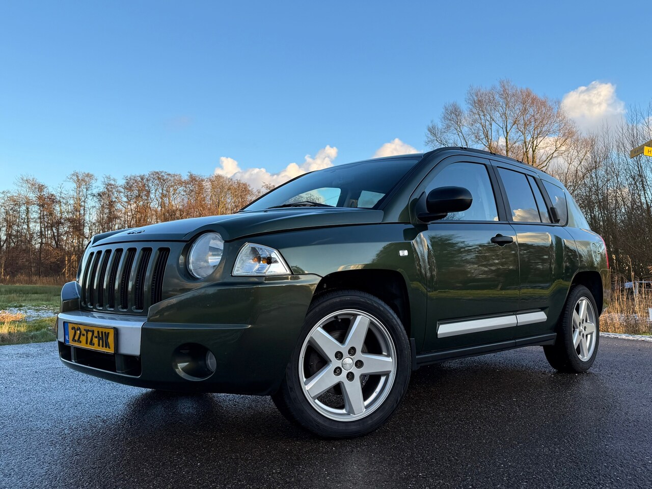 Jeep Compass - 2.4 Limited Automaat | Leder | 2e Eigenaar | Stoelverwarming | Navi | 18" Velgen | Airco | - AutoWereld.nl