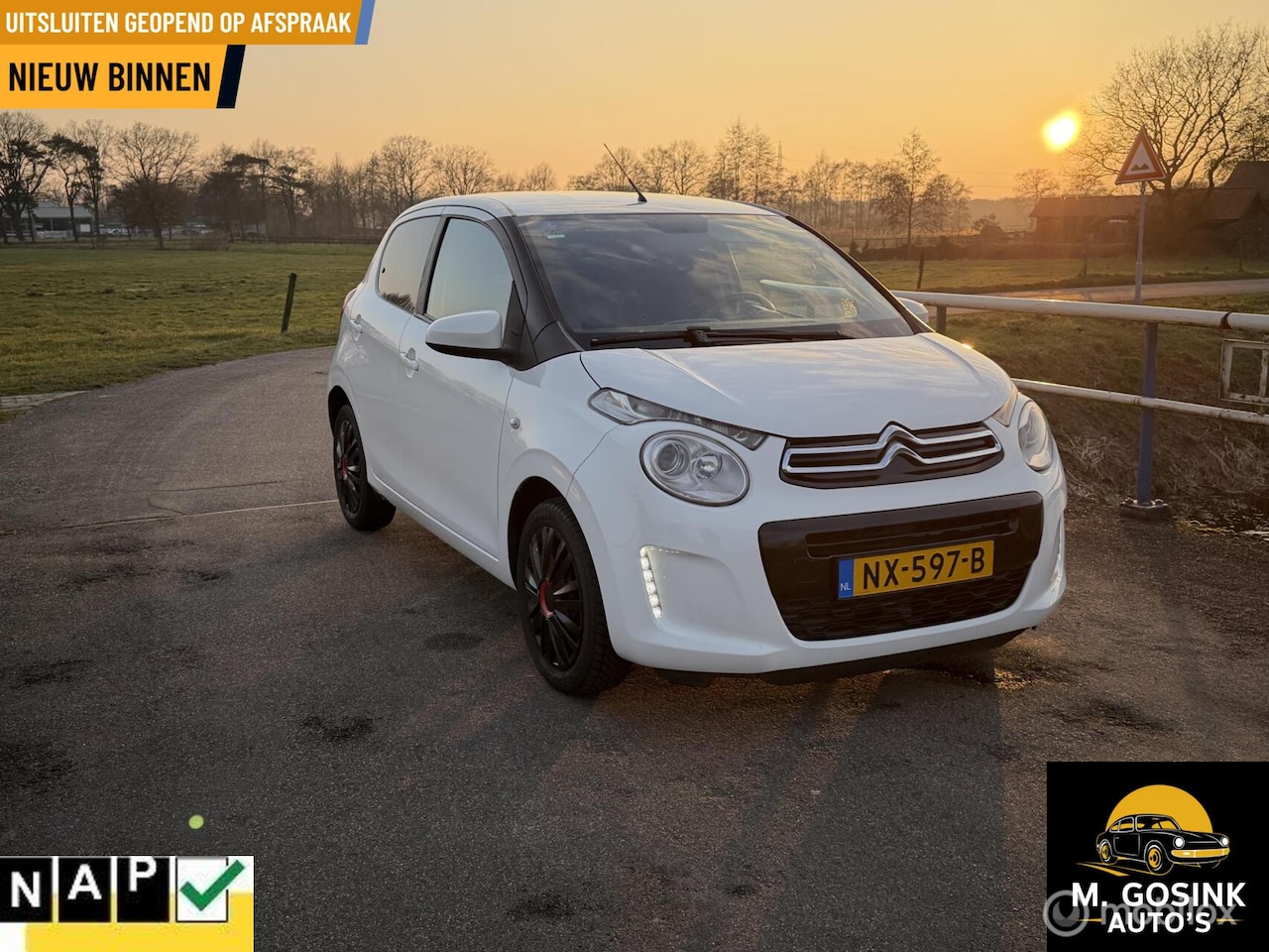 Citroën C1 - 1.0 Cruisecontrol airco 5 Deurs Nap - AutoWereld.nl