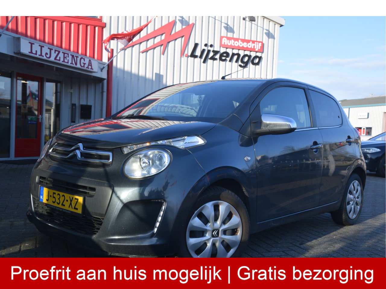 Citroën C1 - 1.0 VTi Feel Airco | 5drs | Bluetooth | Audio | CV+AB | DAB - AutoWereld.nl