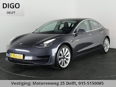 Tesla Model 3 - RWD PLUS 60KWH 1e EIG.ACCU SOH 93 BIJNA 2021 GARANIE TOT 2031* PARKEERSENSOREN V+A . PANOR