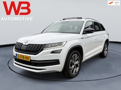 Skoda Kodiaq - 1.5 TSI Sportline Business, adapt. Cruise, Pano, Trekhaak, Automaat, Carplay, Sfeerverlich