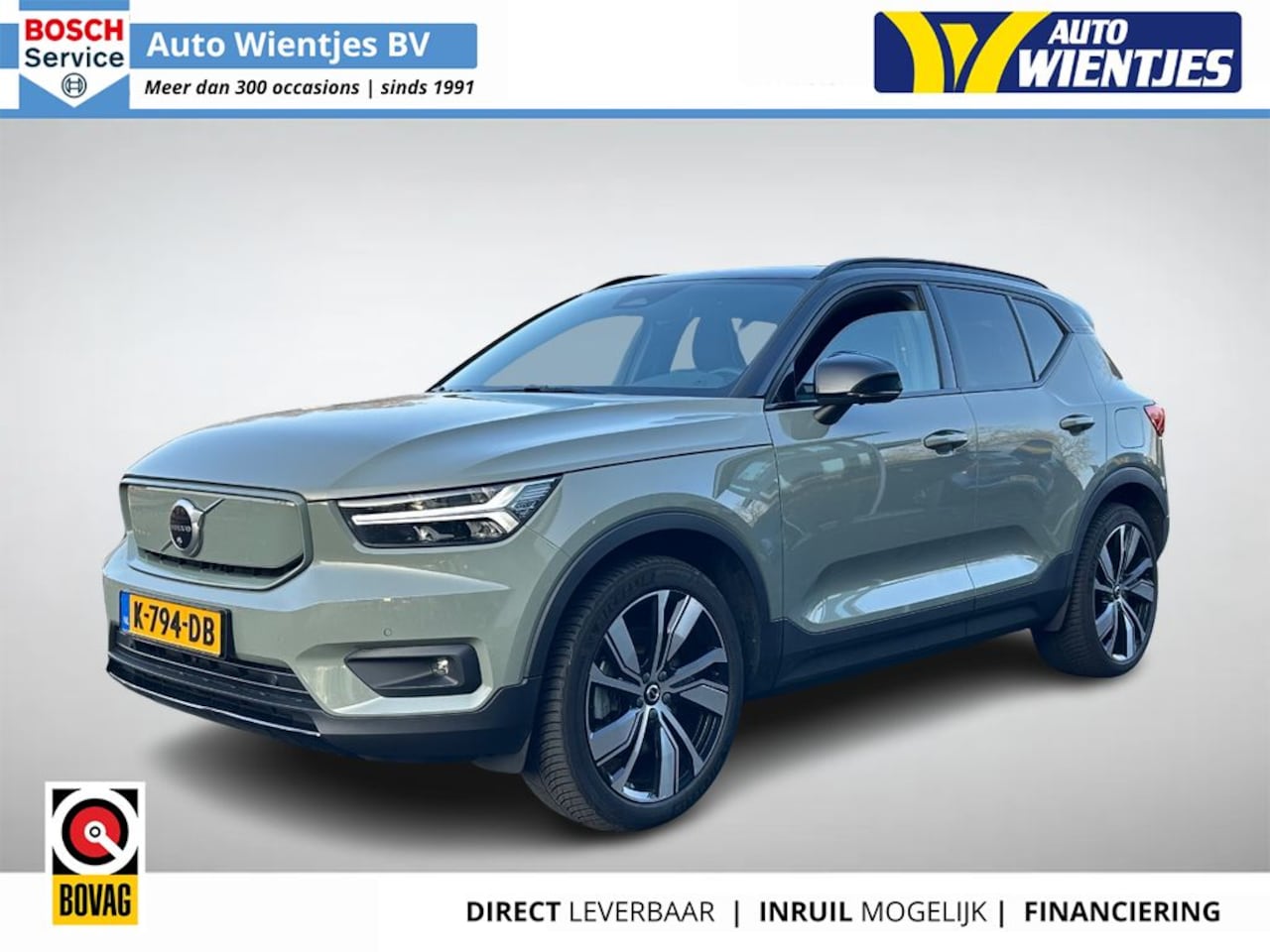 Volvo XC40 - Recharge P8 AWD R-Design | SOH 89% | Pano | Navi | Camera - AutoWereld.nl