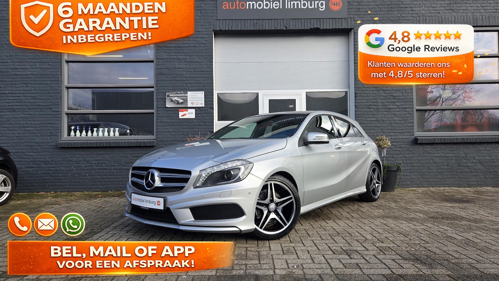 Mercedes-Benz A-klasse - 200 AMG Sport | PANORAMADAK | XENON | EXCLUSIEF-PAKKET | VOLLEDIGE ONDERHOUDSHISTORIE - AutoWereld.nl