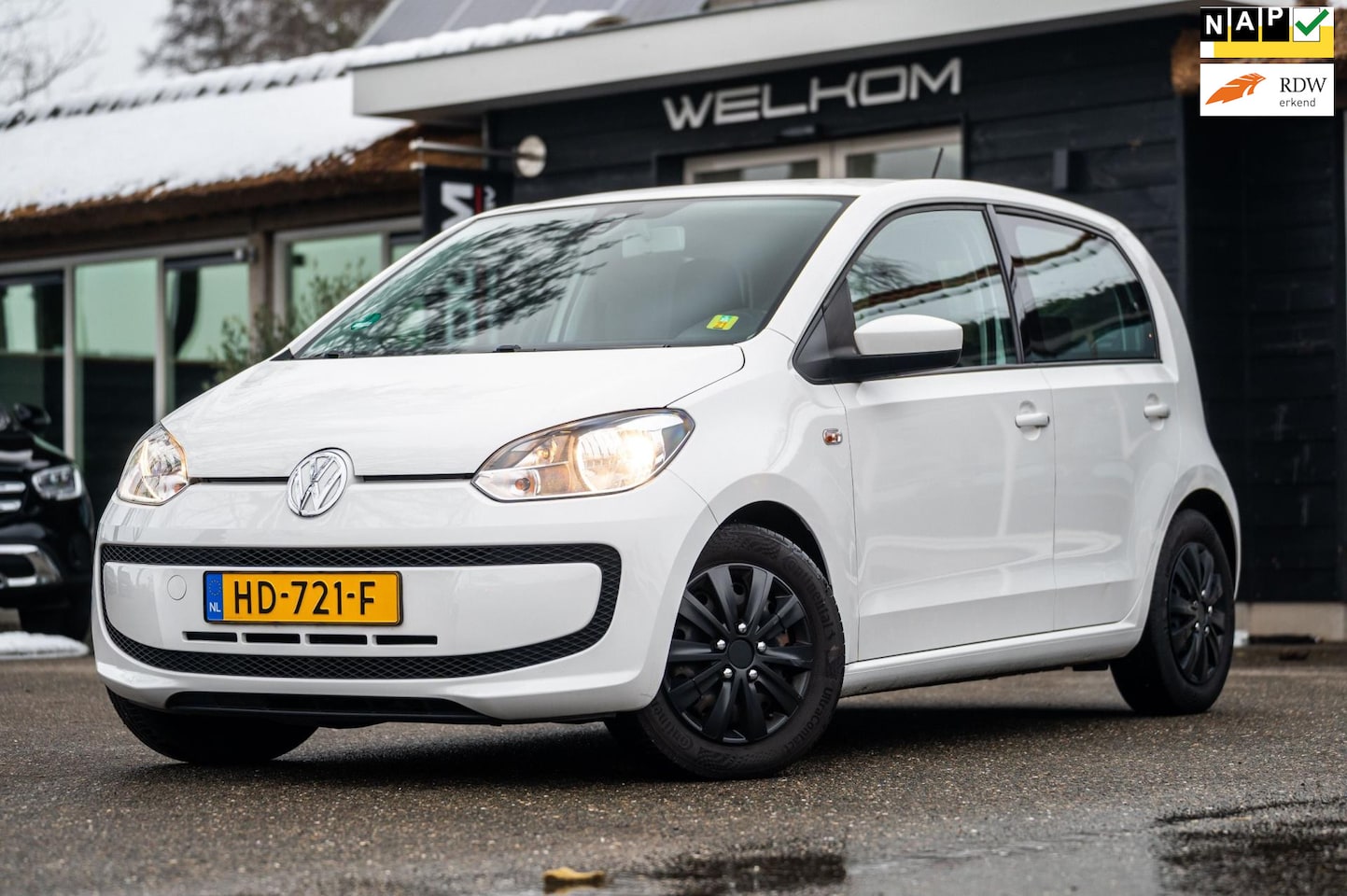 Volkswagen Up! - 1.0 move up! NL-Auto I NAP I 5 Deurs I Airco I Elektrisch bedienbare ramen I Centrale verg - AutoWereld.nl