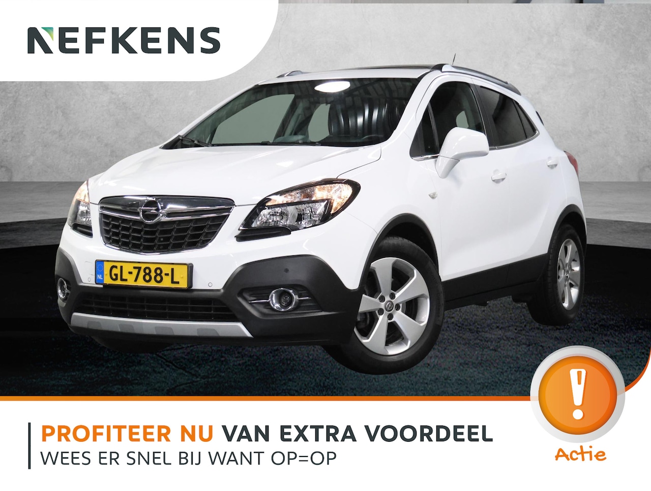 Opel Mokka - 1.4 140PK Turbo Cosmo | 1ste Eigenaar | AGR Stoelen | Armsteun | Camera | Trekhaak | Schui - AutoWereld.nl