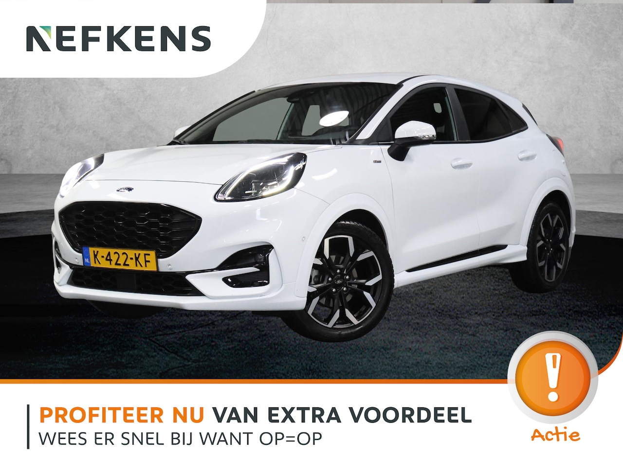 Ford Puma - 125PK Hybrid ST-Line X | AppleCarplay/AndroidAuto | Armsteun | B&O | Winterpack | Camera | - AutoWereld.nl
