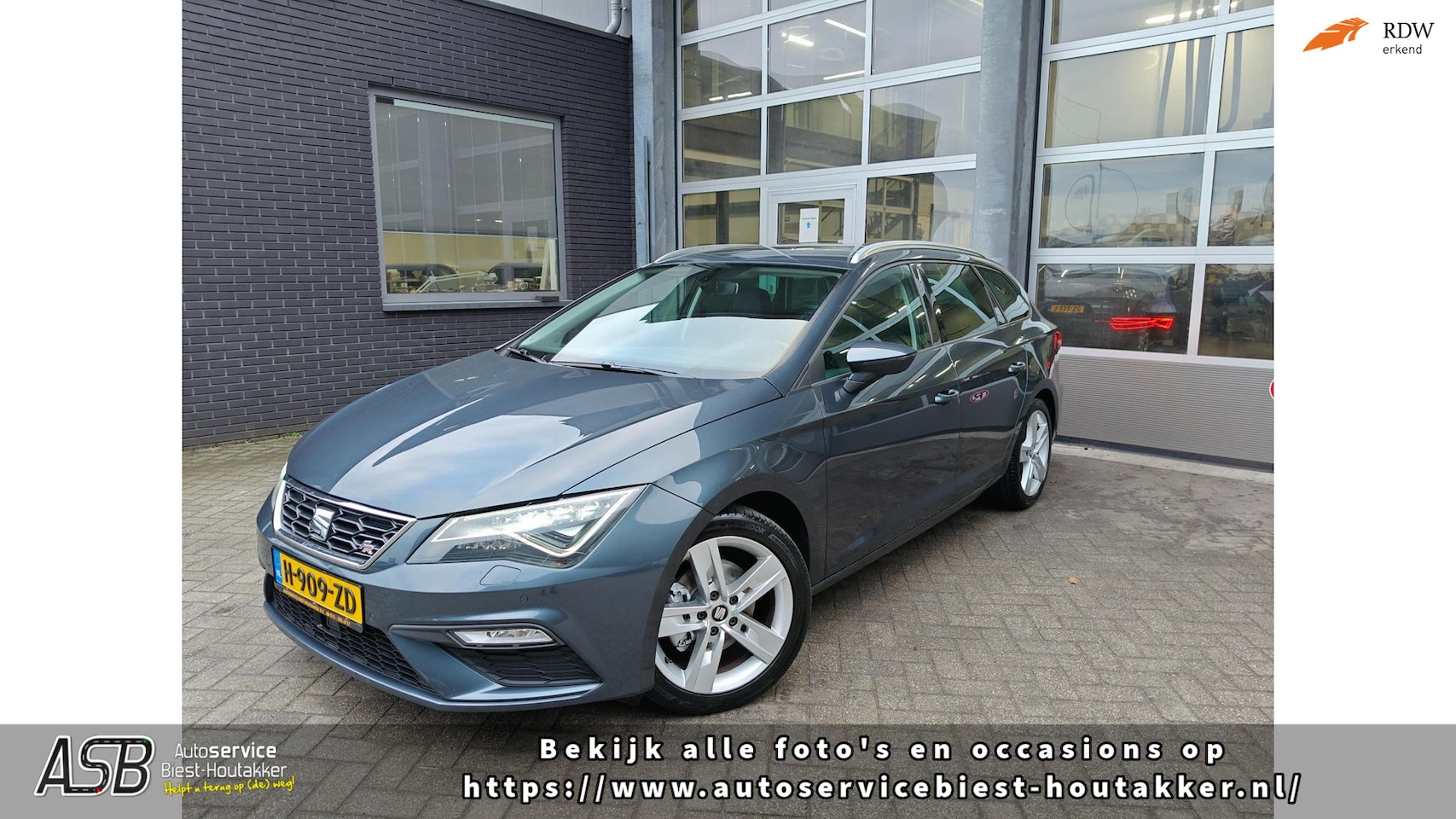 SEAT Leon ST - 1.5 TSI FR Business Intense | AUTOMAAT | Carplay | Trekhaak | Navi | Cruise | Parkeersens. - AutoWereld.nl