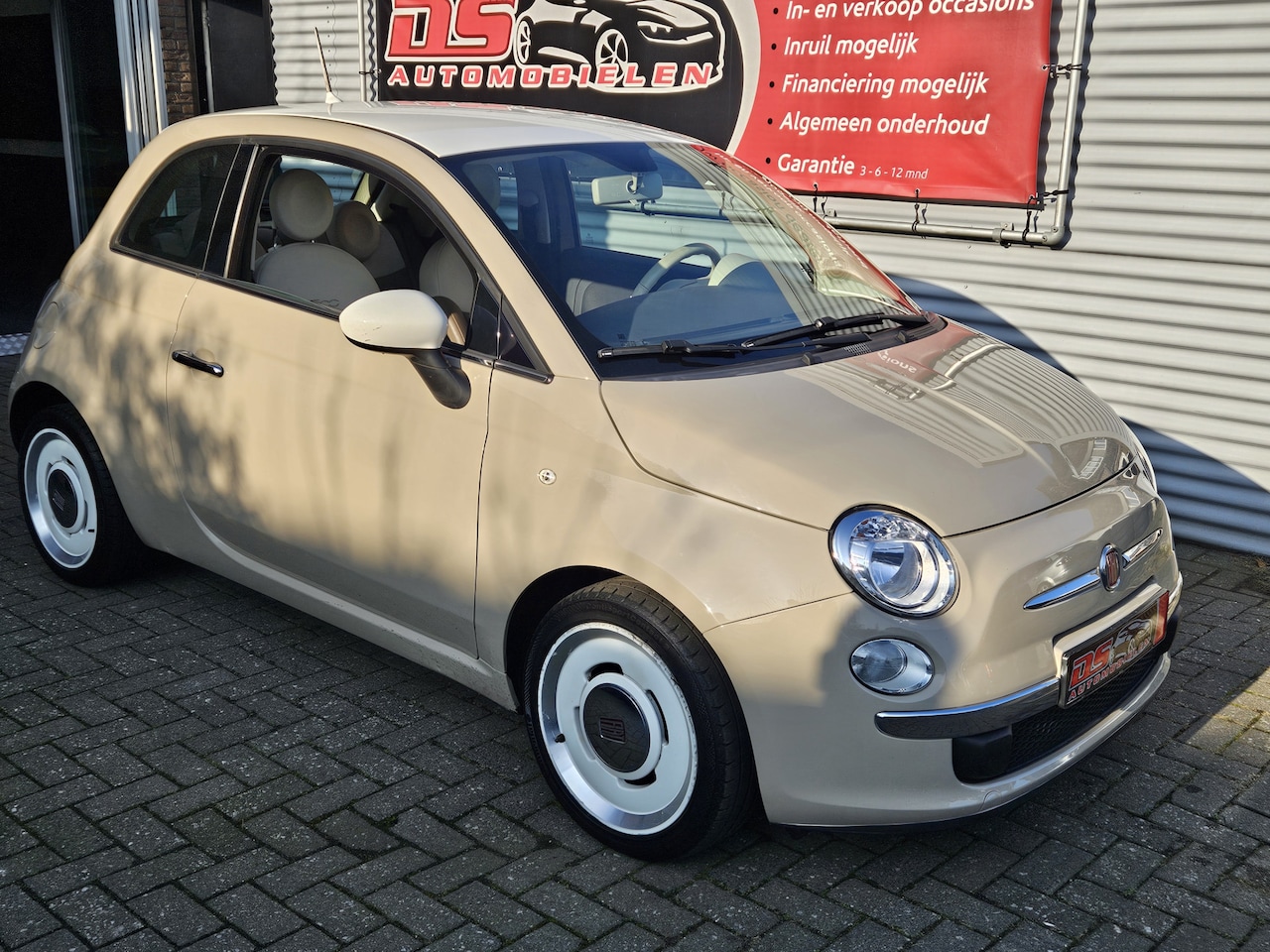 Fiat 500 - 0.9 TwinAir Turbo vintage '57 retro Fiat 500 0.9 TwinAir Turbo Vintage '57 *Airco *Retro * - AutoWereld.nl