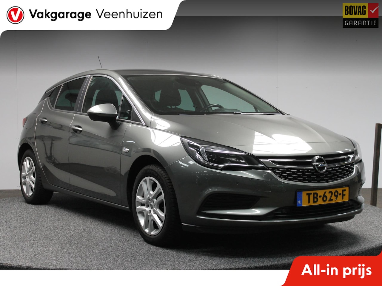 Opel Astra - 1.0 Business+|Rijklaar prijs|Stoel/stuur verw.|Climate control|Lichtmetaal|Sensoren| - AutoWereld.nl