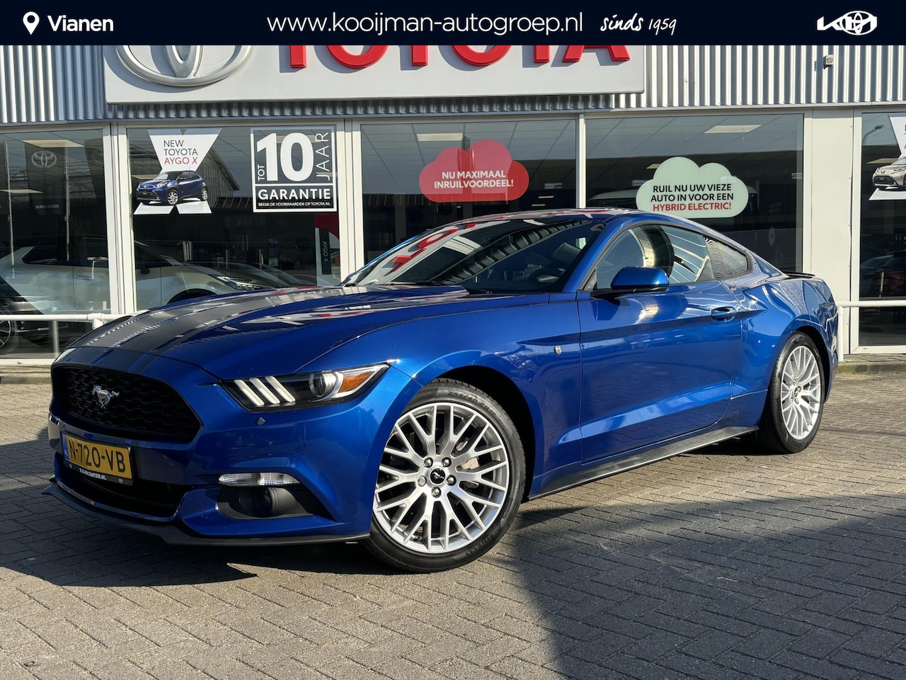 Ford Mustang Fastback - Ford Fastback, 3.8 V6, Kleppensysteem in uitlaat Uniek in NL, slechts 89000KM! Ford Mustan - AutoWereld.nl