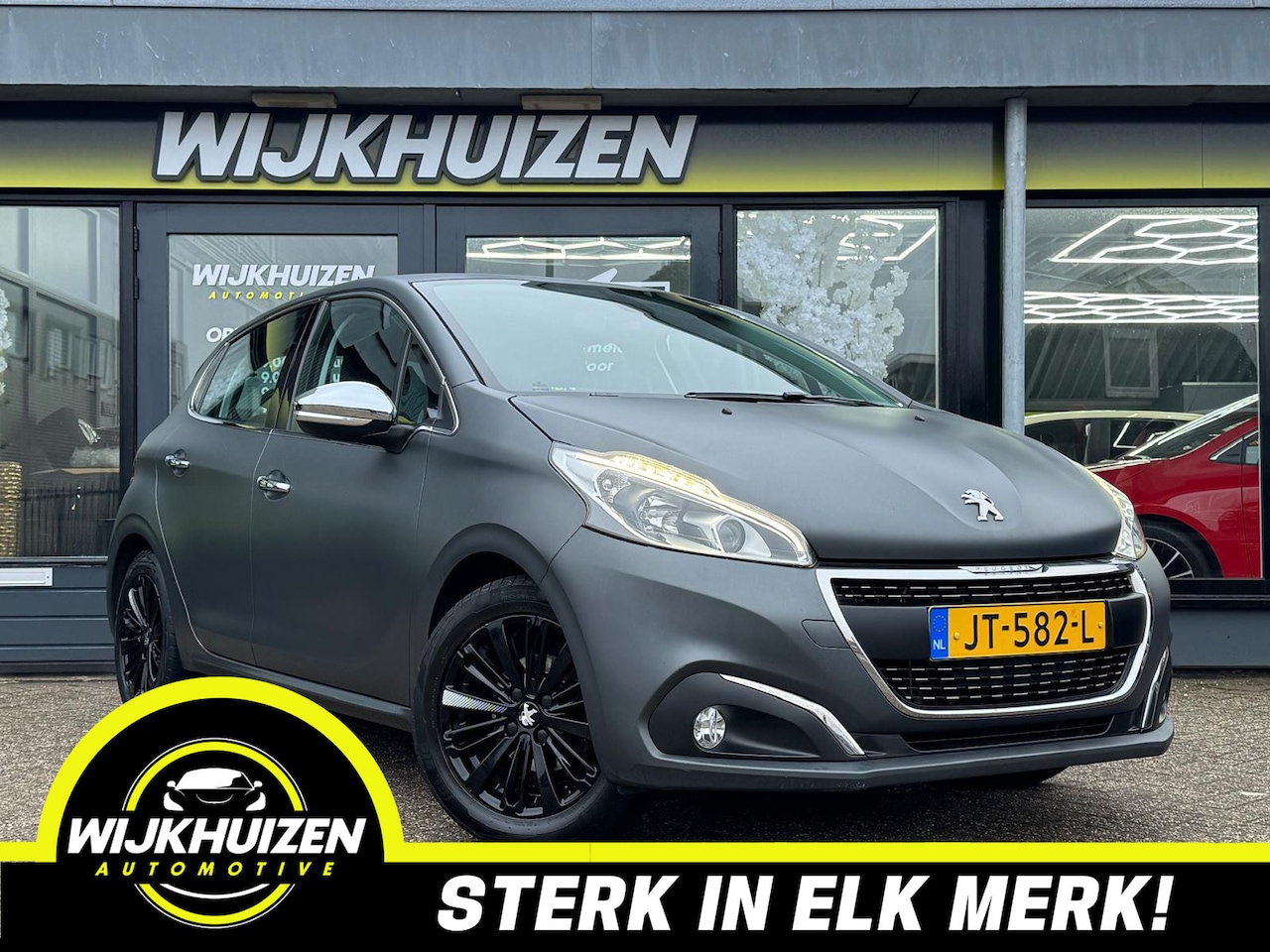 Peugeot 208 - 1.2 PureTech Mat Grijs mer Led !!! 15 Inch !!! Climate !!! Nieuwe Distributie !!! - AutoWereld.nl