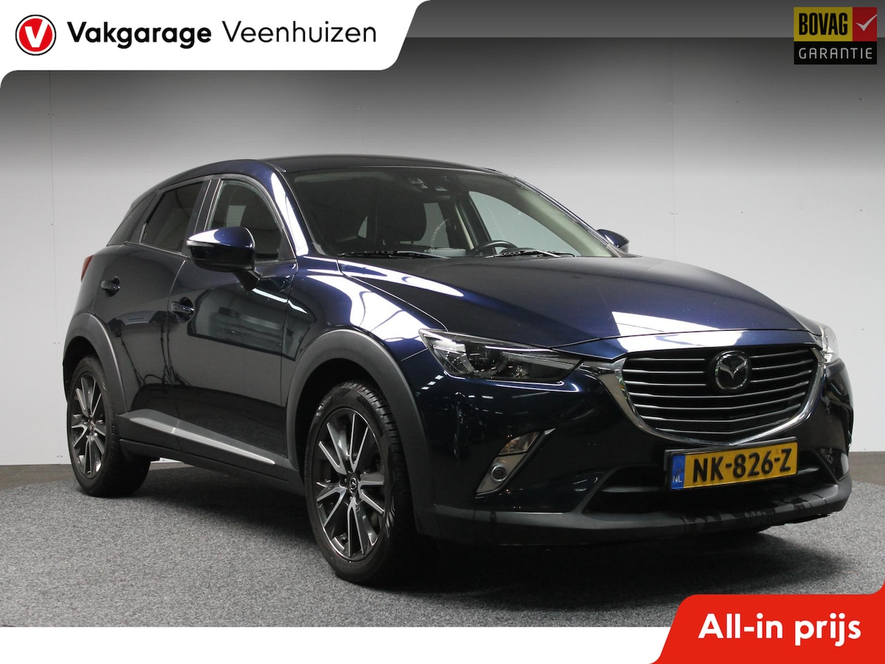 Mazda CX-3 - 2.0 SkyActiv-G 120 GT-M|rijklaar prijs| - AutoWereld.nl