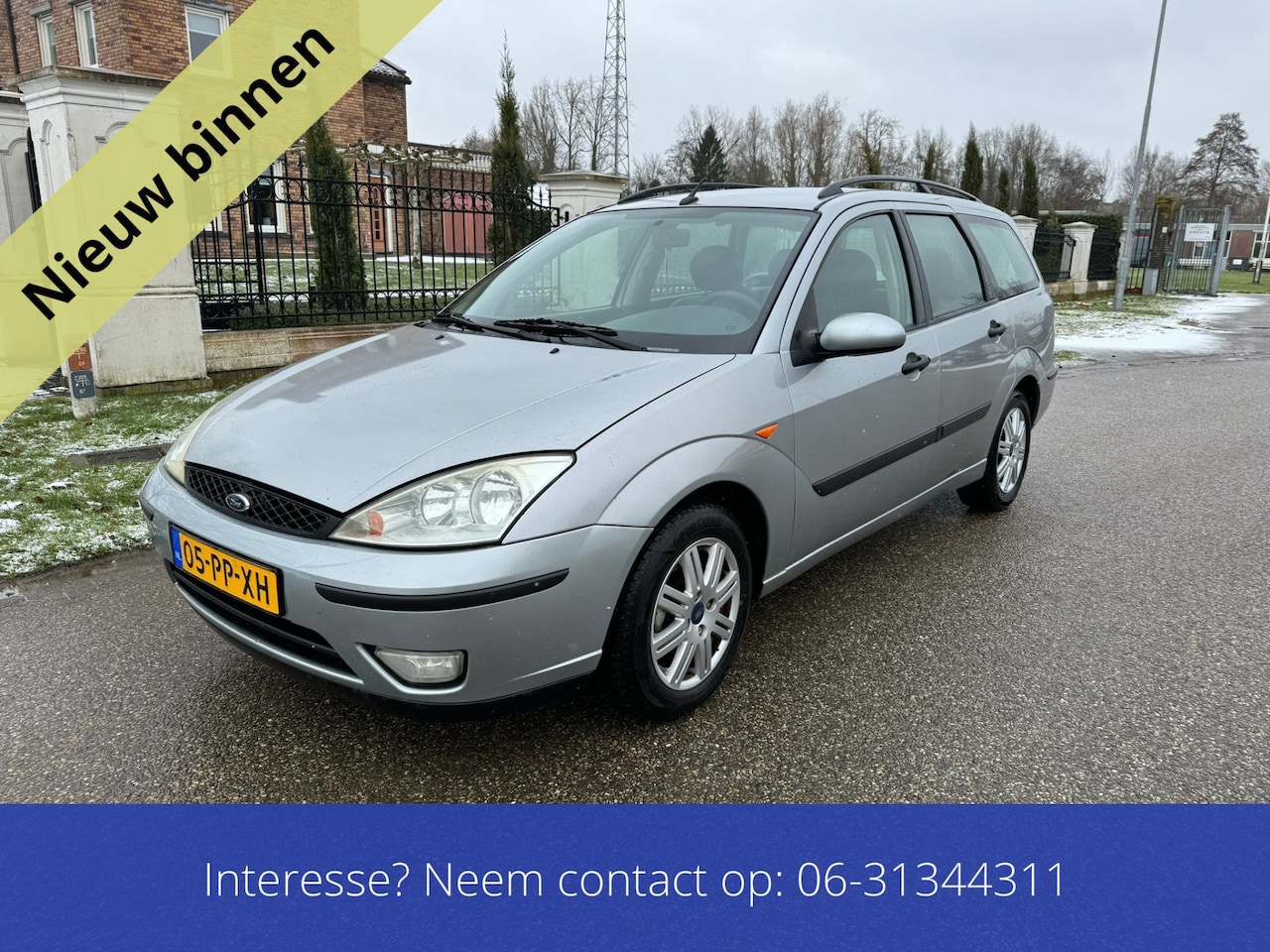 Ford Focus Wagon - 1.6-16V Futura Nieuwe Apk trekhaak - AutoWereld.nl
