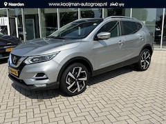 Nissan Qashqai - 1.2 Tekna Nav|Camera|Lmv|Stoelverwarming|panorama dak|verwarmde voorruit|
