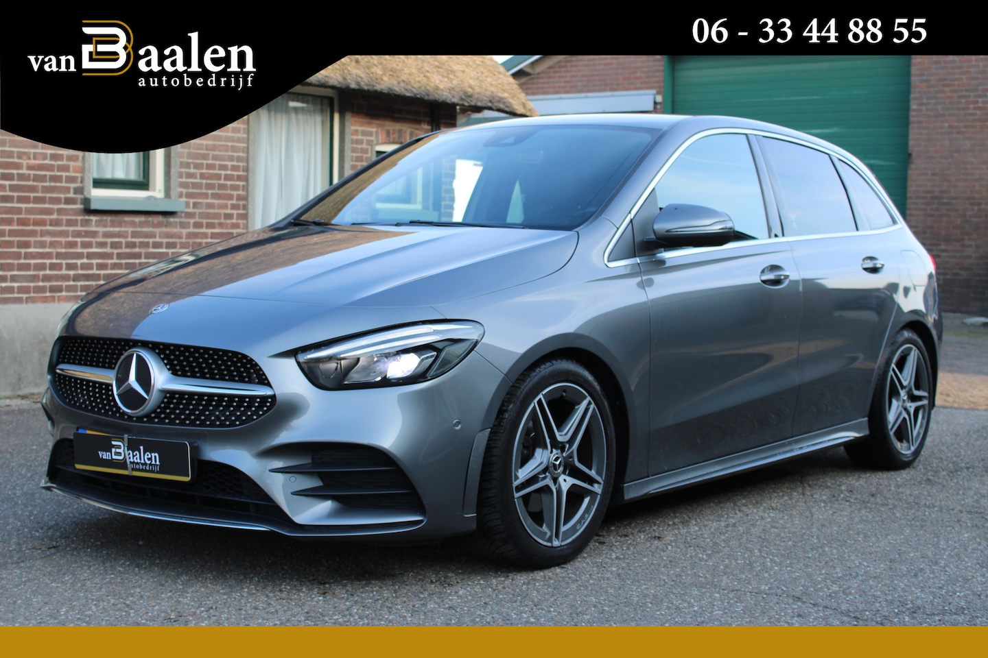 Mercedes-Benz B-klasse - 180 Business Solution AMG SPORT NAVI LED ECC ORG NL 128000KM!!! - AutoWereld.nl