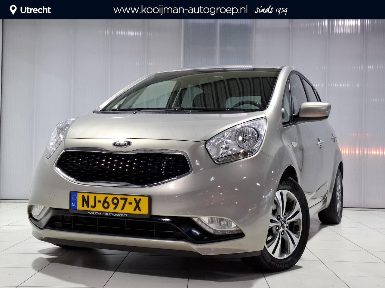 Kia Venga - 1.4 CVVT DynamicPLusLine Super compleet, Navigatie, Camera. - AutoWereld.nl