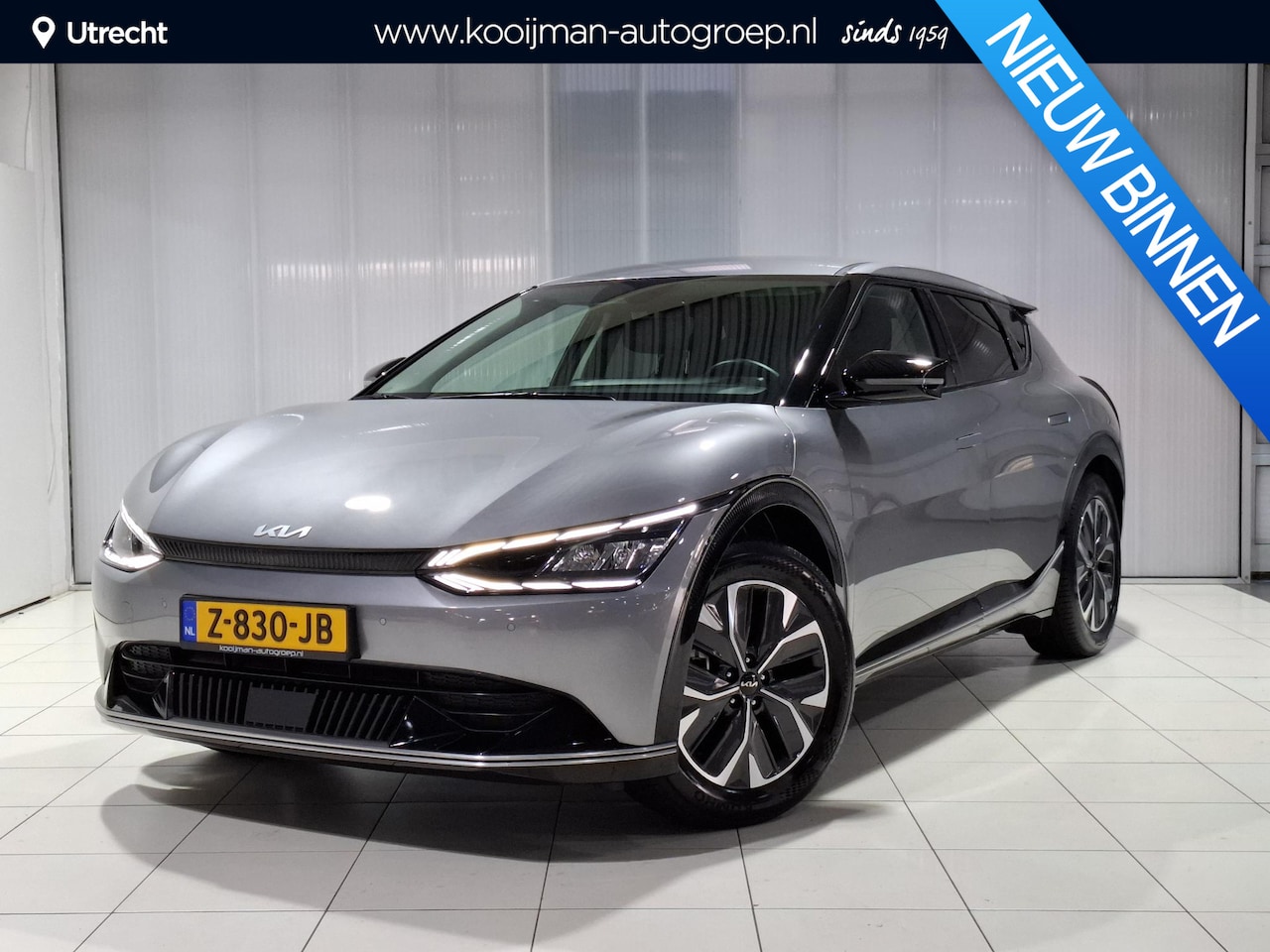 Kia EV6 - Plus 77.4 kWh Trekhaak, Btw auto, NL auto, Apple Carplay/Android Auto, Navigatie, Stoel en - AutoWereld.nl