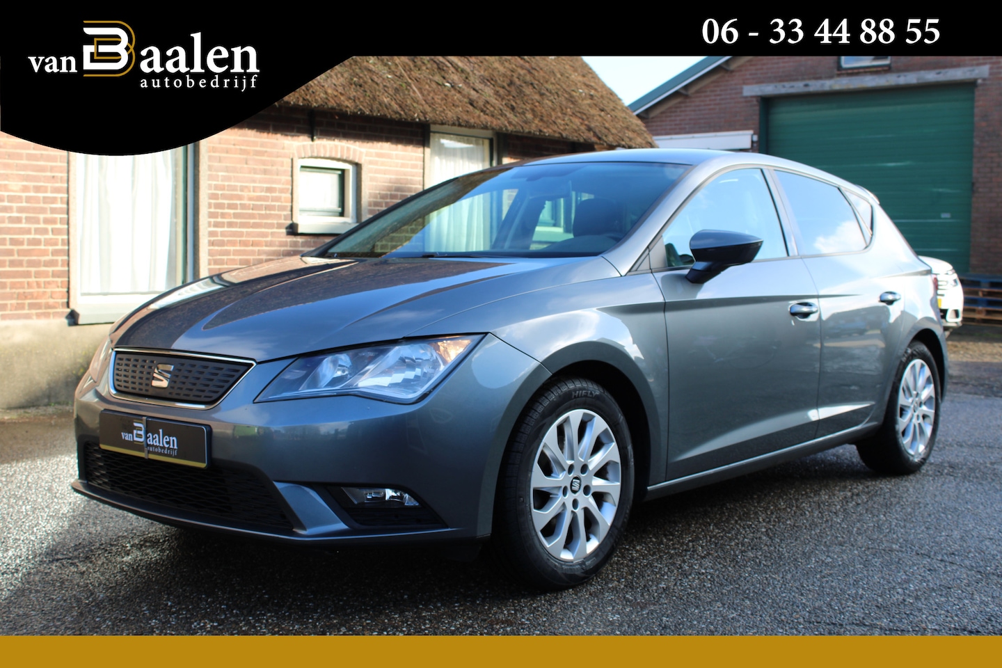 SEAT Leon - 1.0 EcoTSI Style Connect 115Pk NAVI ECC FULL LINK 175000KM!!! - AutoWereld.nl