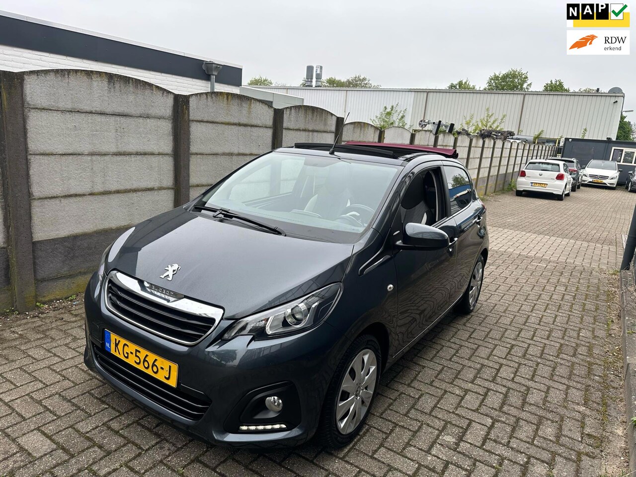 Peugeot 108 - 1.0 e-VTi Active TOP! CABRIO / AIRCO/ LAGE KMSTAND! - AutoWereld.nl