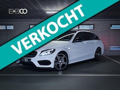 Mercedes-Benz C-klasse Estate - 200 AMG-Line|Pano|Night|Leer|Intelligent Light System
