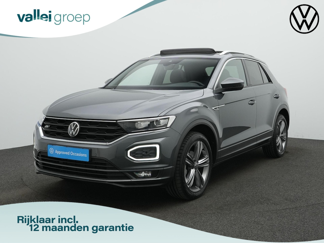 Volkswagen T-Roc - 1.5 TSI 150 pk DSG Sport Business R / R-Line | Panoramadak | Achteruitrijcamera | Stoelver - AutoWereld.nl