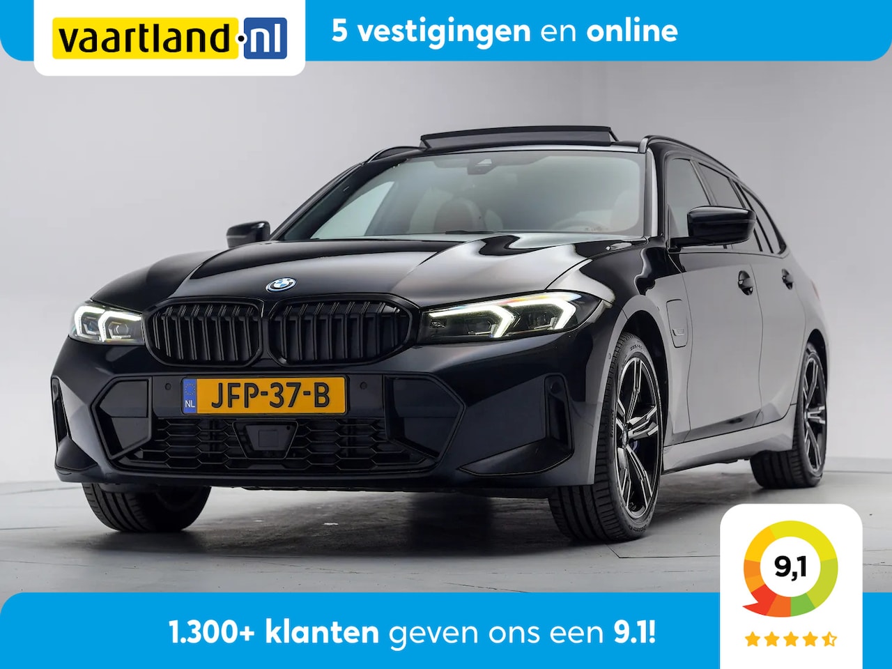 BMW 3-serie Touring - 330e xDrive M Sport High Executive Aut. [ Panorama Adapt.cruise Stuur-en stoelverwarming ] - AutoWereld.nl