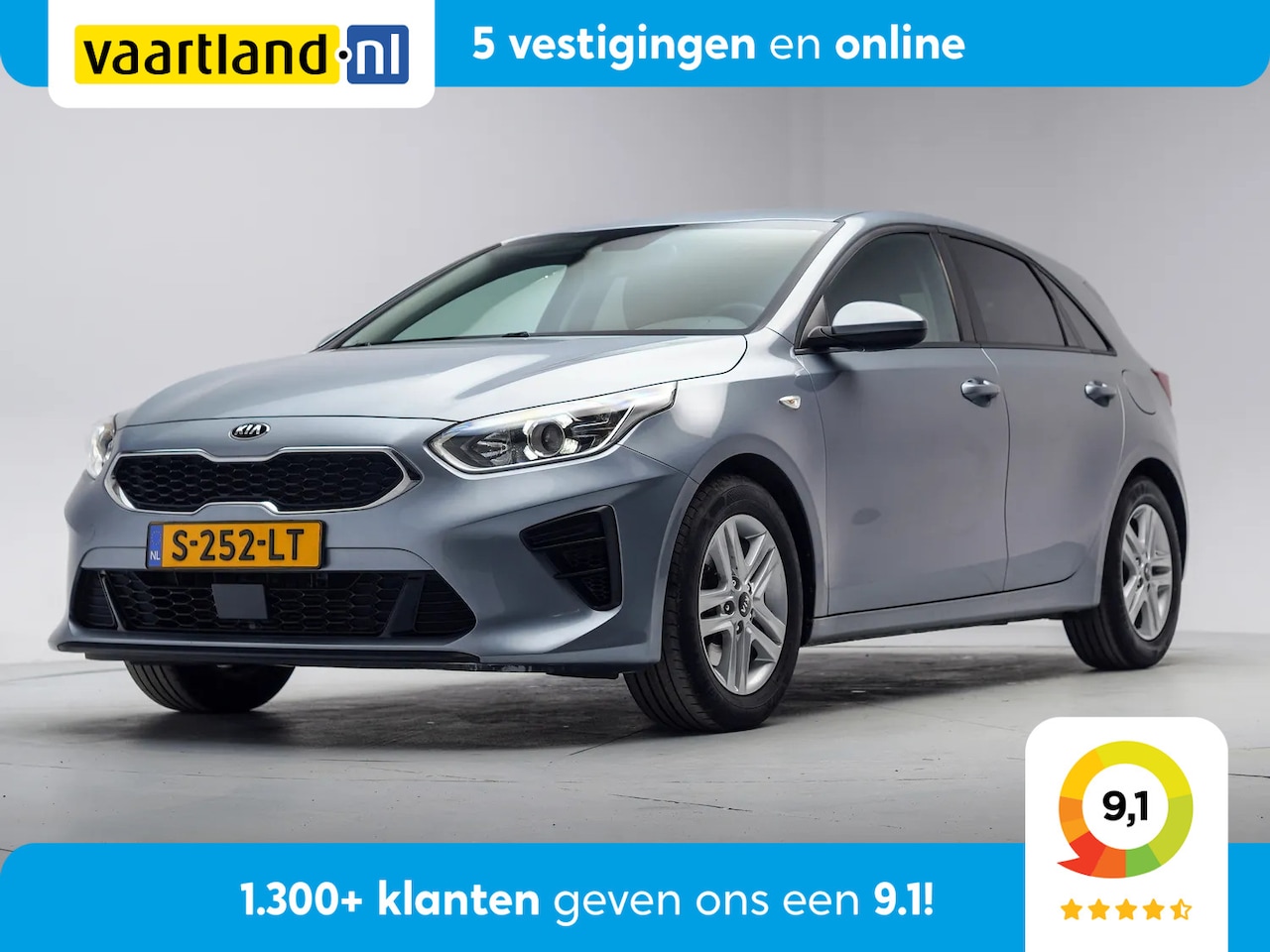 Kia Cee'd - Ceed 1.0 T-GDi Dynamic Line [ Camera Carplay Stoel/Stuurwiel Verwarming ] - AutoWereld.nl
