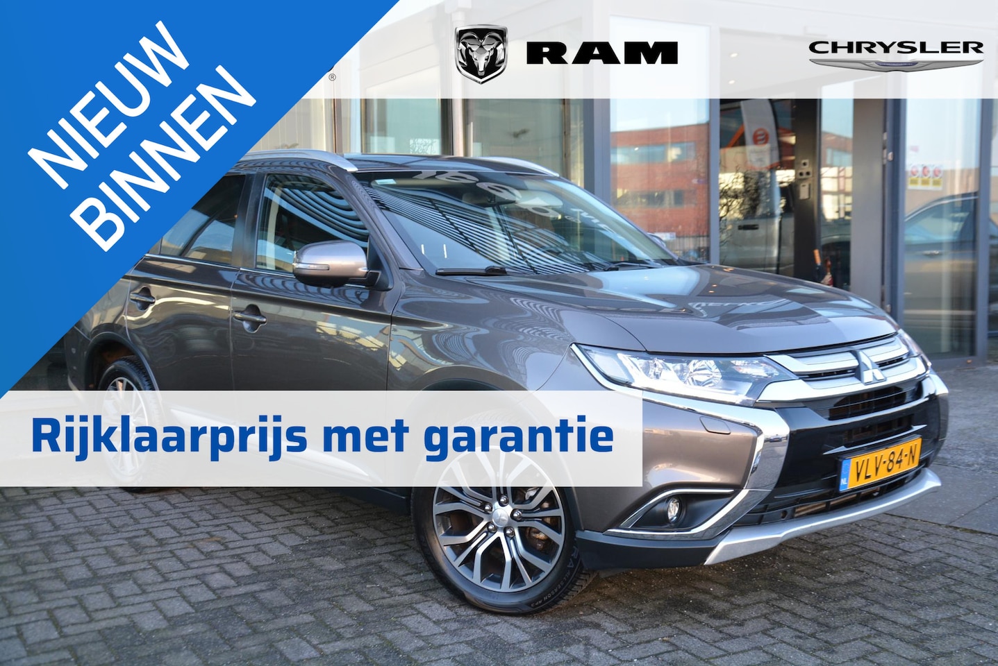 Mitsubishi Outlander - 2.2 DI-D Instyle 4WD | Grijs kenteken | Trekhaak - AutoWereld.nl