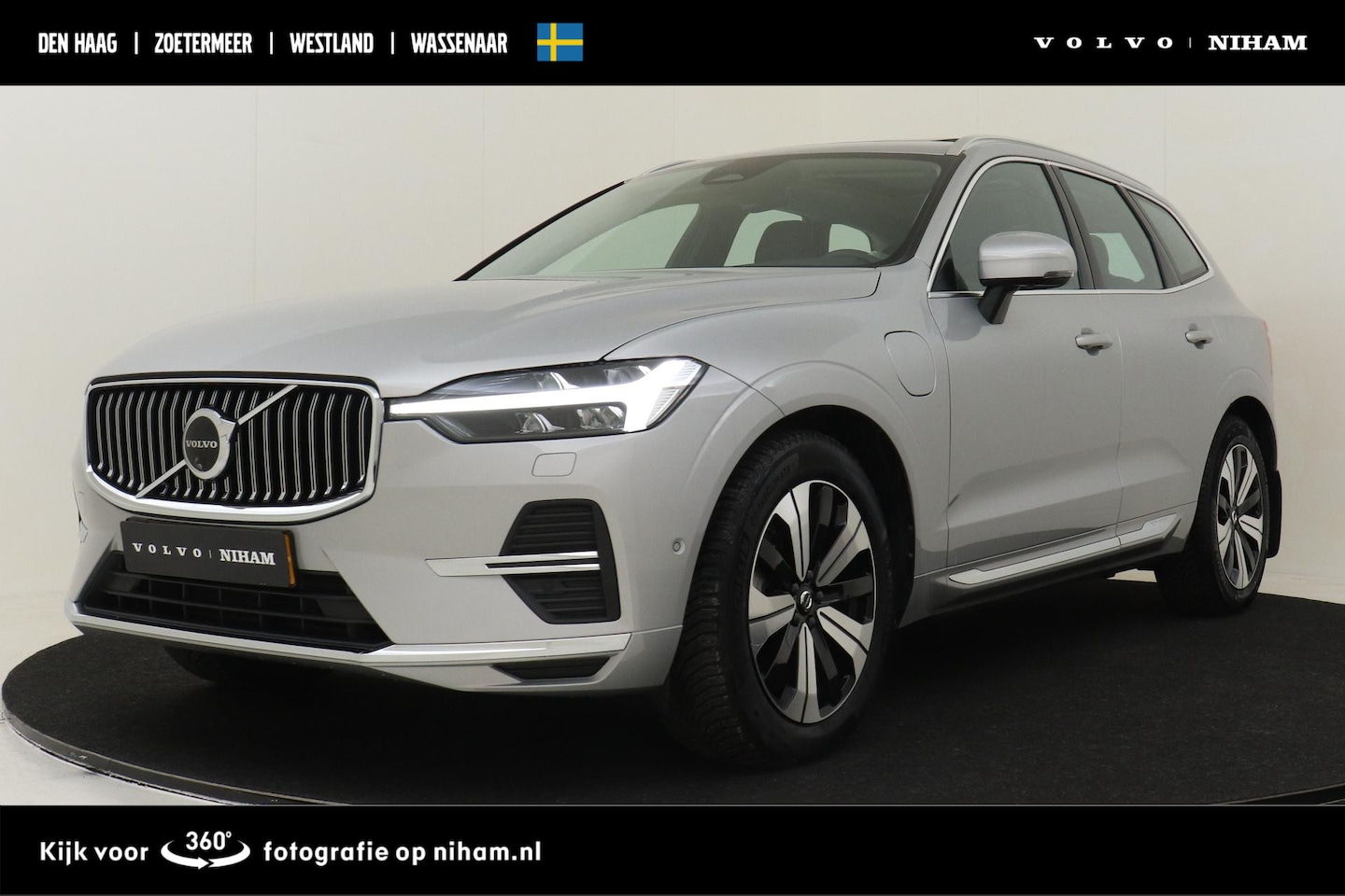 Volvo XC60 - T6 PLUG-IN HYBRID AWD ULTIMATE BRIGHT -PANO.DAK|GEVENT.LEDER+MASSAGE|LUCHTVERING|TREKHAAK| - AutoWereld.nl