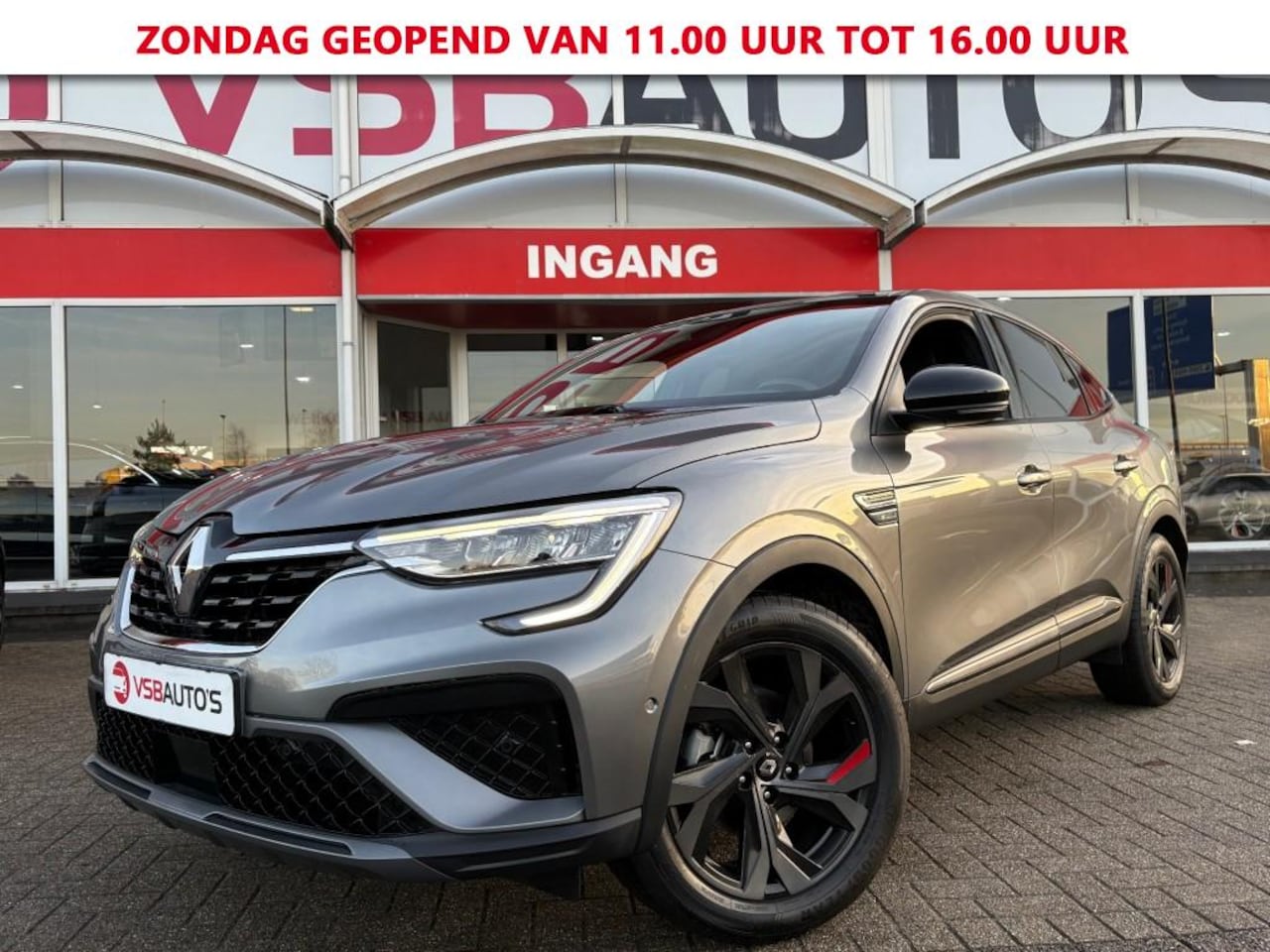 Renault Arkana - 1.6 E-TECH HYBRIDE RS-LINE AUTOMAAT LEER ELK. STOELEN NAVI CAMERA AIRCO ELK. SPIEGELS - AutoWereld.nl