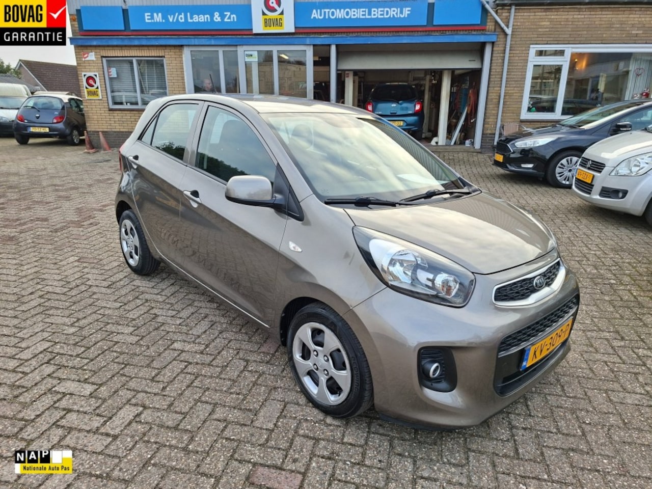 Kia Picanto - 1.0 CVVT Economy PlusLine RADIO CD/AIRCO/ELEC.RAMEN/CV