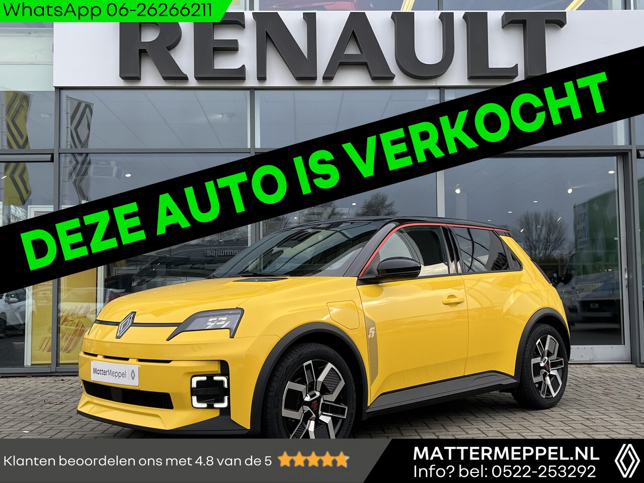Renault 5 - Comfort Range Techno 52 kWh | TIJDELIJK VOORDEEL! | Harman Kardon | Stoel+Stuurverwarming - AutoWereld.nl