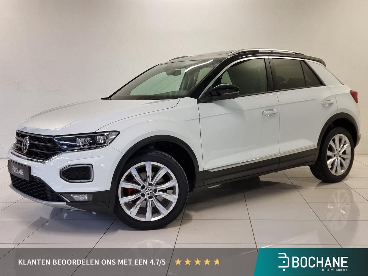 Volkswagen T-Roc - 1.5 TSI Sport | Open dak | Navigatie | Achteruitrijcamera | - AutoWereld.nl