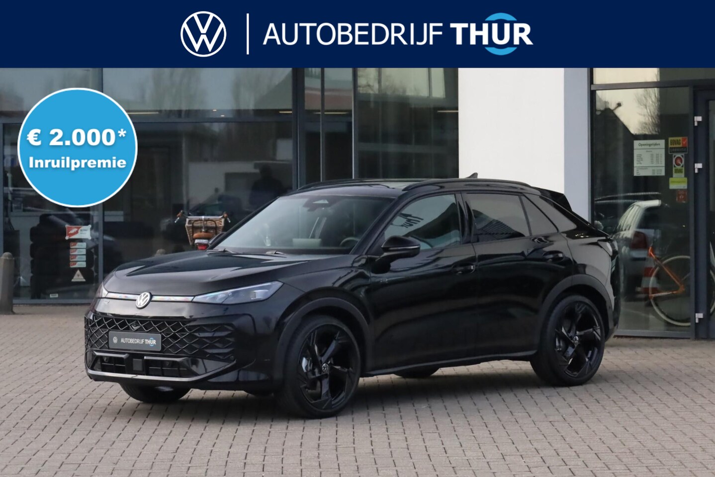 Volkswagen T-Roc - 1.5 eTsi R-Line First Edition 150PK / 110kW LED Matrix IQ.Light, 360° rondomzichtcamera, p - AutoWereld.nl