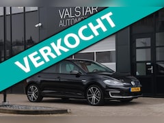Volkswagen e-Golf - | Warmtepomp |92% SoH | LEER | STOELVERW. | LED+