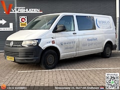 Volkswagen Transporter - 2.0 TDI L2H1 | € 7.450, - NETTO | Trekhaak | Airco | Dubbel Cabine |