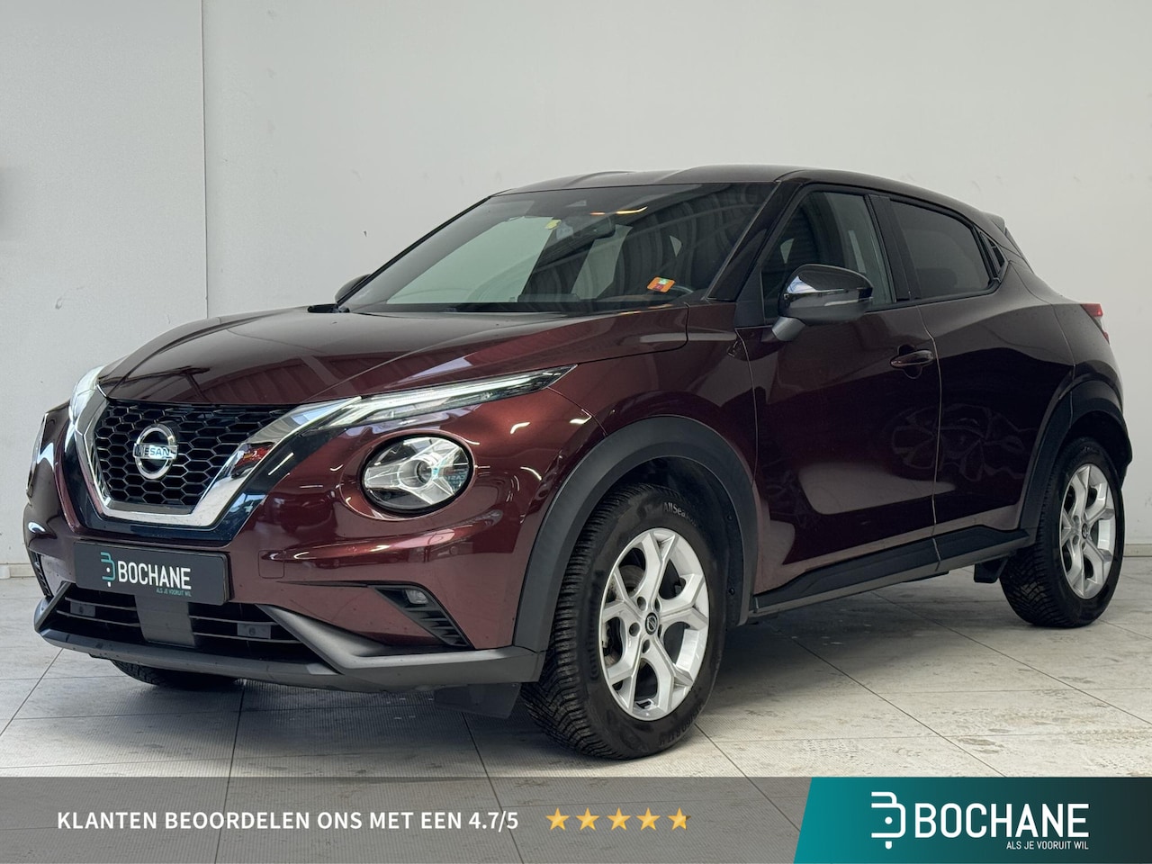 Nissan Juke - 1.0 DIG-T N-Connecta | Navigatie | Camera | Cruise control | Stoelverwarming | All Season - AutoWereld.nl