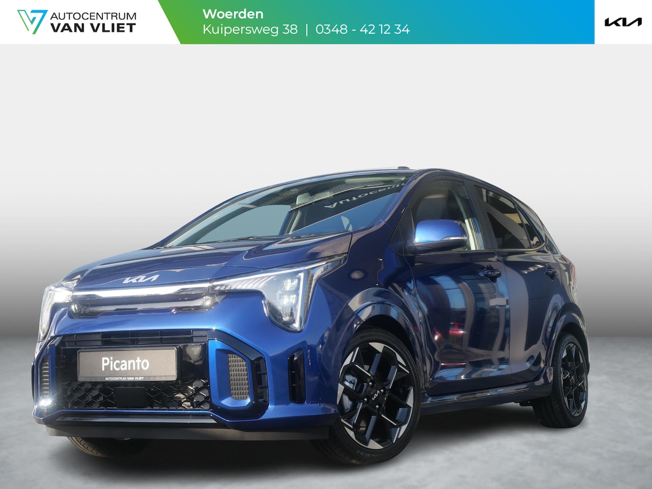 Kia Picanto - 1.0 GDi GT-Line | Schuif/kantel | Navi | Stoel/stuurverwarming | Carplay | Camera - AutoWereld.nl