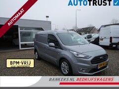 Ford Transit Connect - 1.5 EcoBlue 120PK, L2, Limited, Automaat, 2 x Schuifdeur, Zeer complete auto